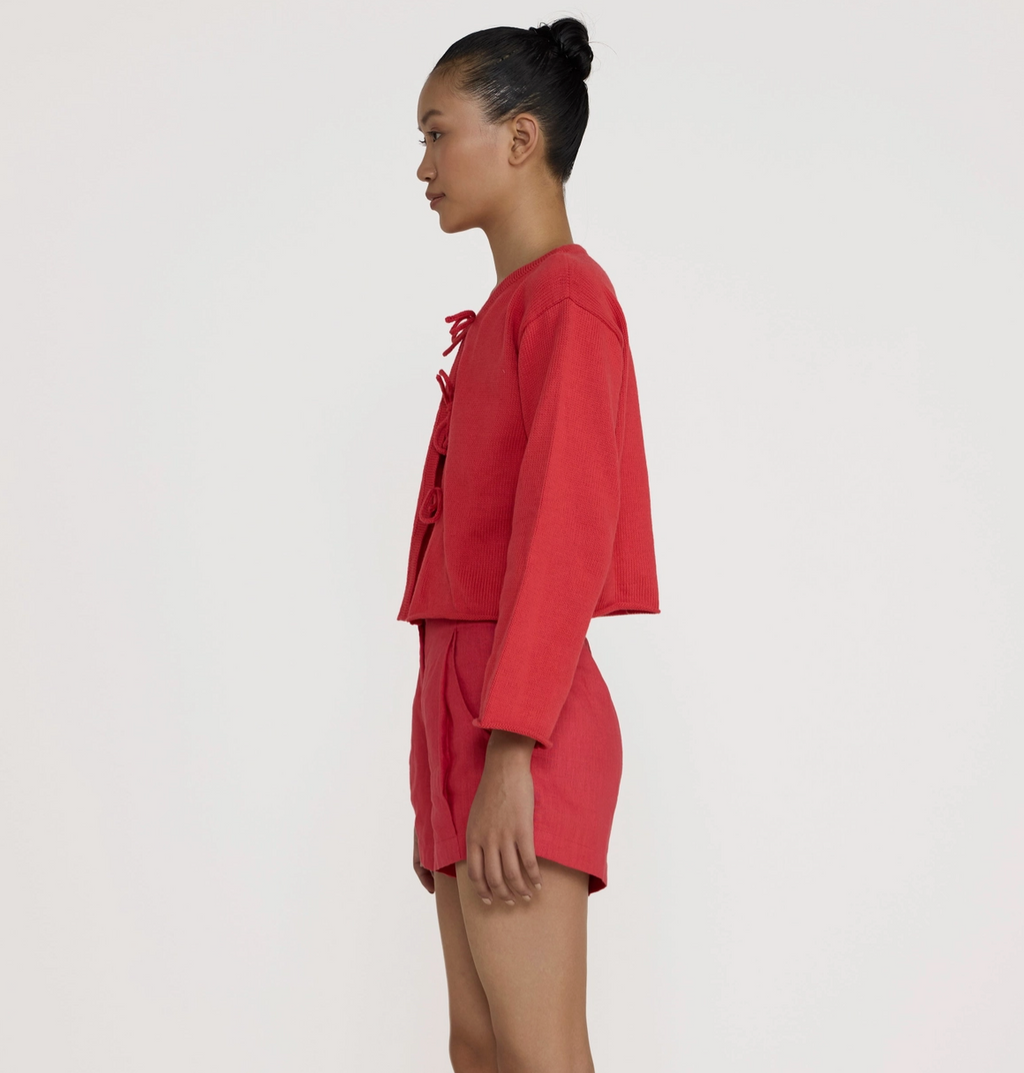 Tie Front Cardigan