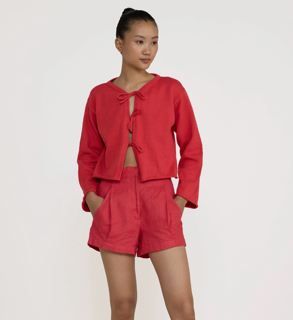 Tie Front Cardigan