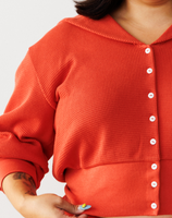 Waffle Sailor Cardigan