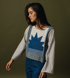 Long Sleeve Geometry Top