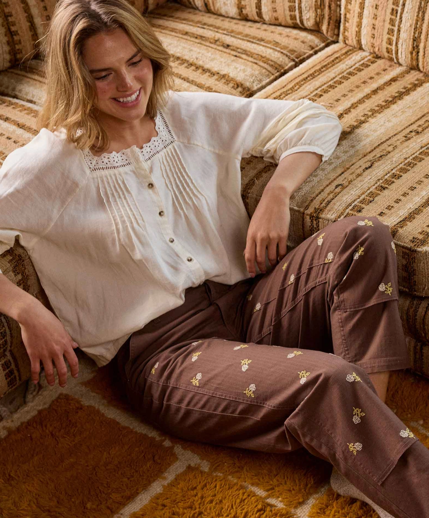 Juniper Utility Pant - Chestnut