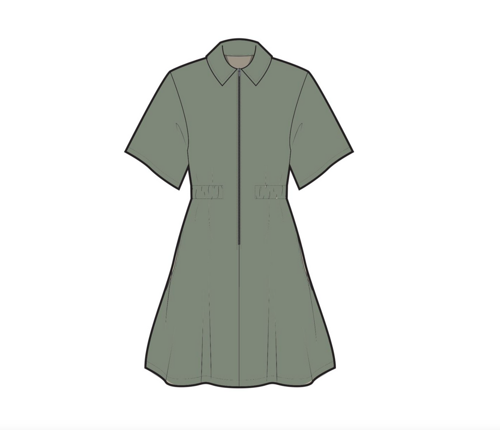 Short Utility Dress