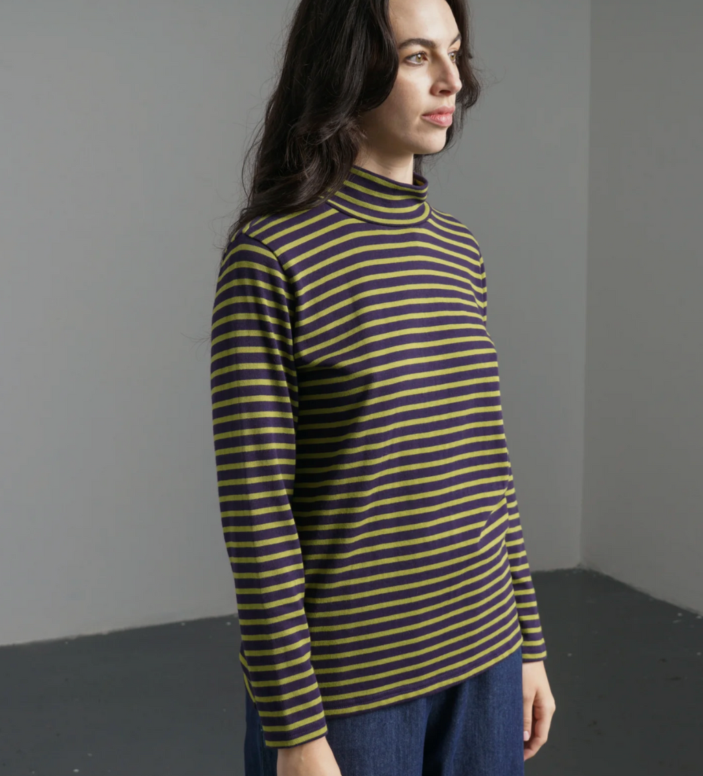 Joni Striped Turtleneck