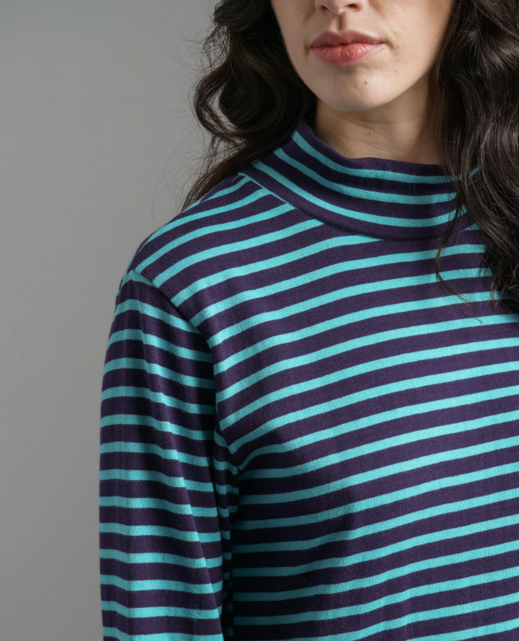 Joni Striped Turtleneck