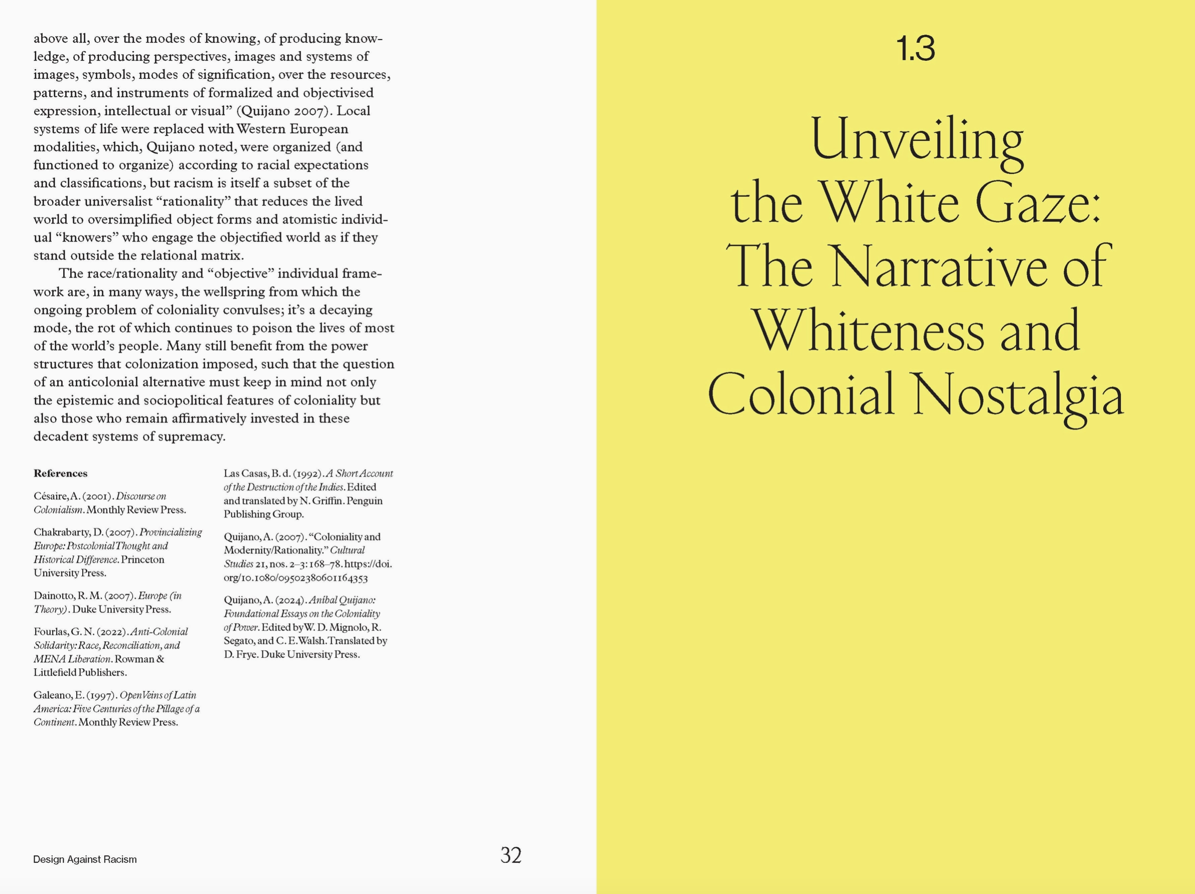 Design Against Racism