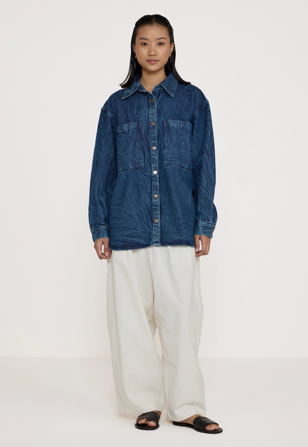 Boyfriend Denim Shirt