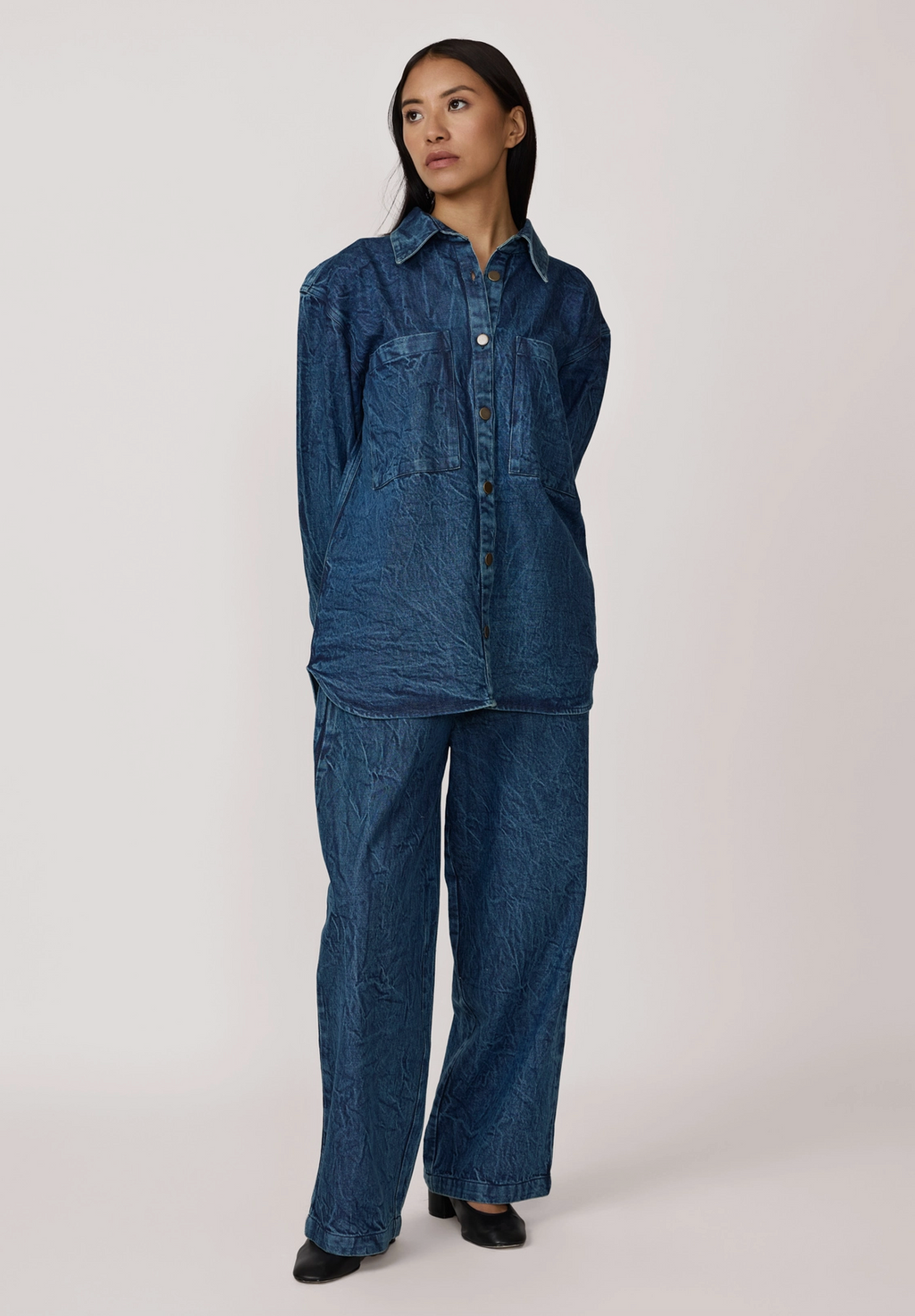 Boyfriend Denim Shirt
