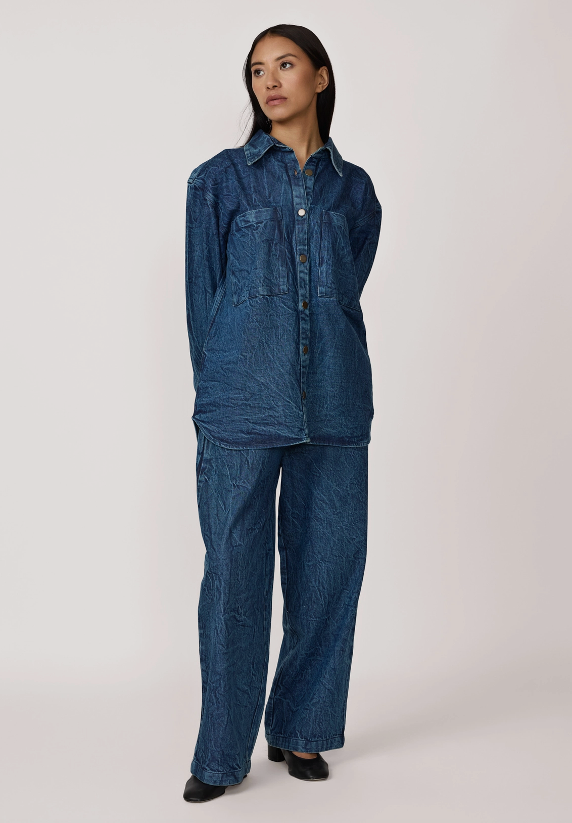Boyfriend Denim Shirt
