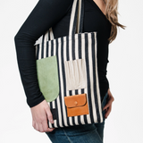 Jay Canvas/Leather Tote