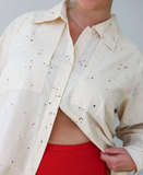 Noble Collared Shirt - Splatter