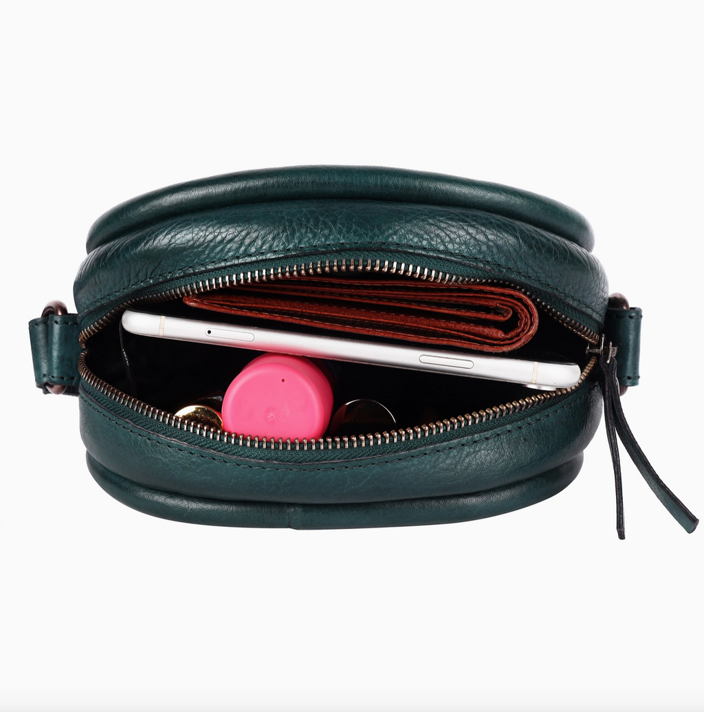 Mundo Leather Crossbody Bag
