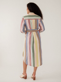 Sutton Shirtdress - Vintage Rainbow