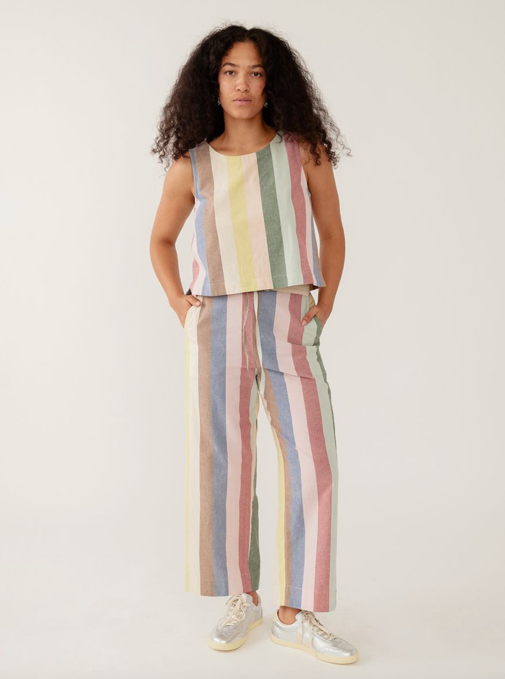 Neko Tank - Vintage Rainbow