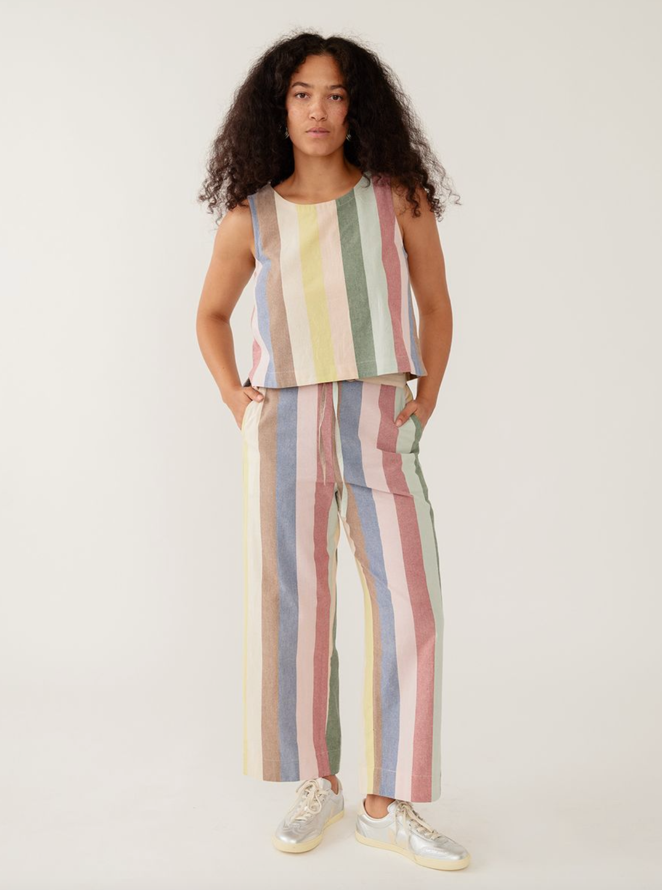 Neko Tank - Vintage Rainbow