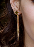 Shooting Star Layered Earrings