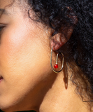 Swirl Hoop Earrings