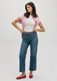 Pamela High Rise Straight Jean
