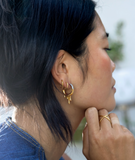 Mixed Metal Rain Hoops