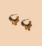 Mixed Metal Rain Hoops