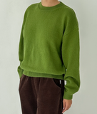 Milo Cotton Sweater - Avocado