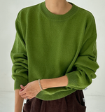 Milo Cotton Sweater - Avocado