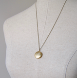 Round Locket Necklace