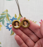 Round Locket Necklace
