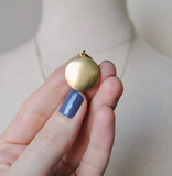 Round Locket Necklace