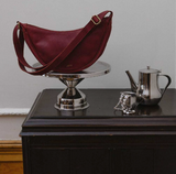 Leather Moon Sling Bag