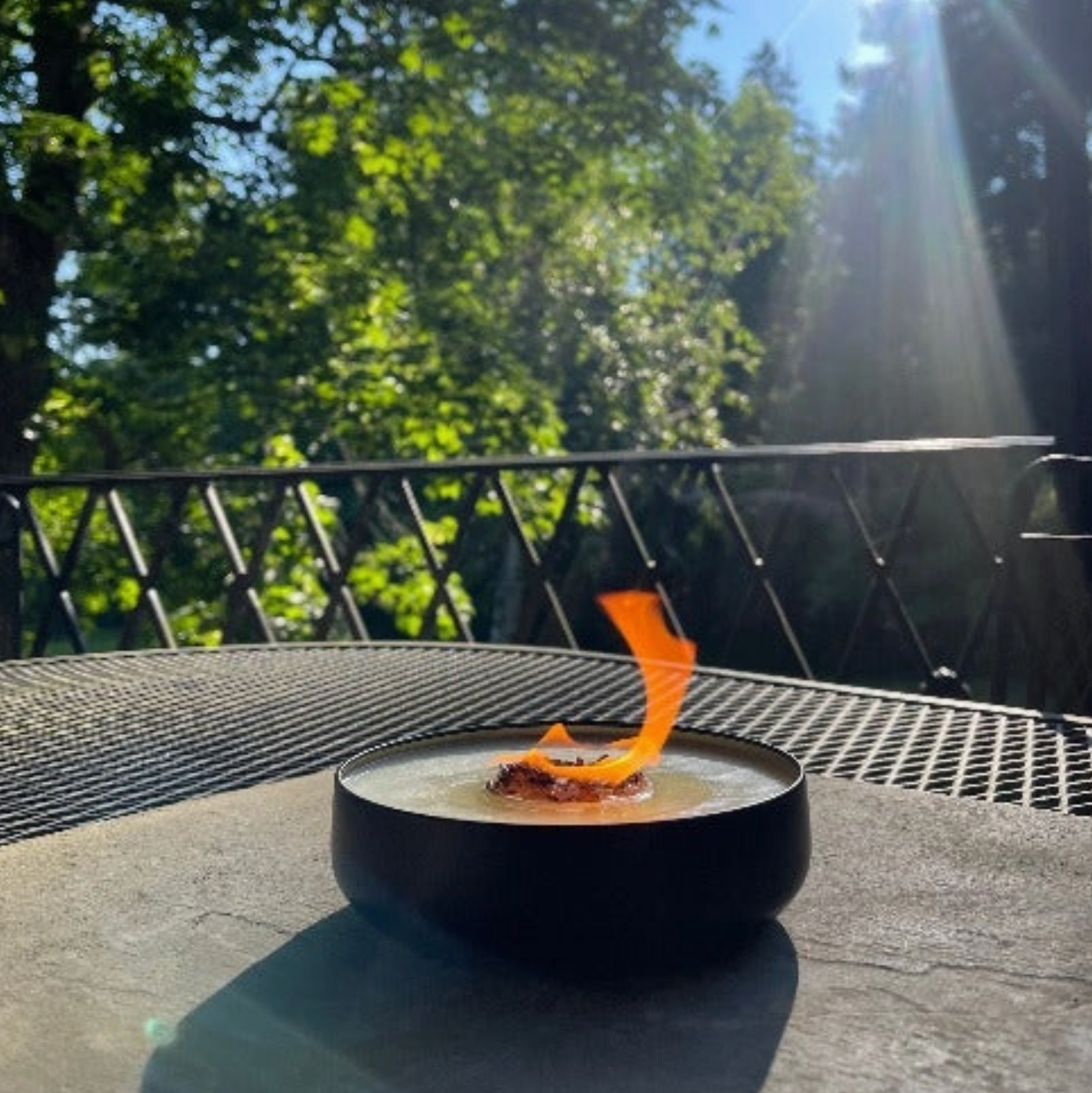 Modern Bonfire Travel Fire