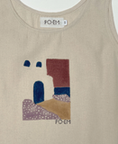 Meet-Me-Here Long Cotton Tank Top