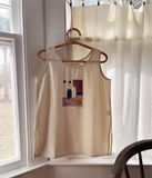 Meet-Me-Here Long Cotton Tank Top