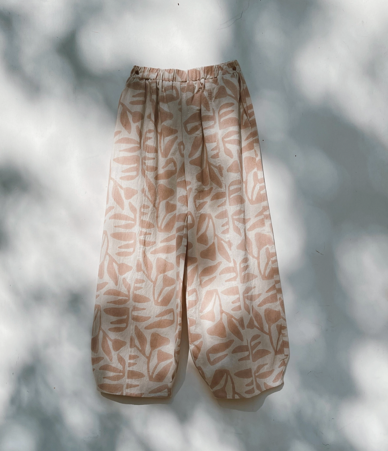 Botanical Block Print Palace Pant