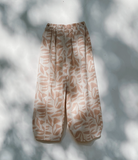 Botanical Block Print Palace Pant
