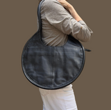 Leather Circle Purse