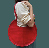 Leather Circle Purse