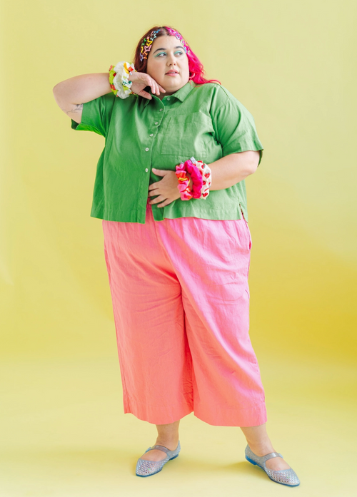 Bubblegum Wide Leg Pant