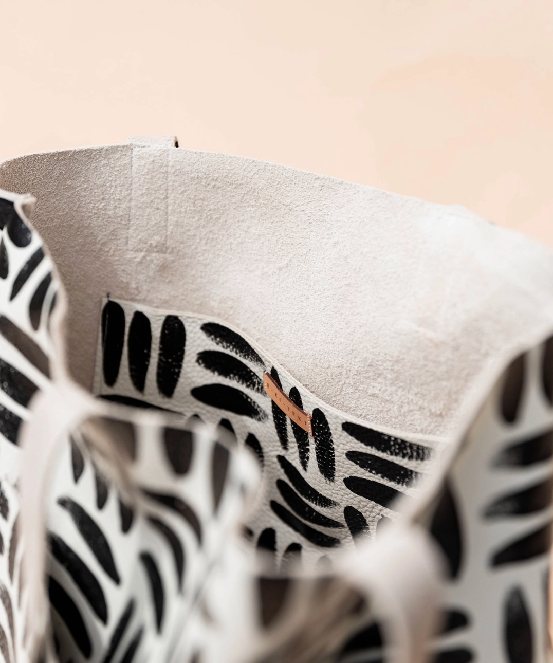 Leather Market Tote