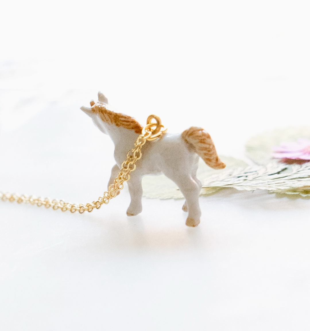 Tiny Unicorn Necklace