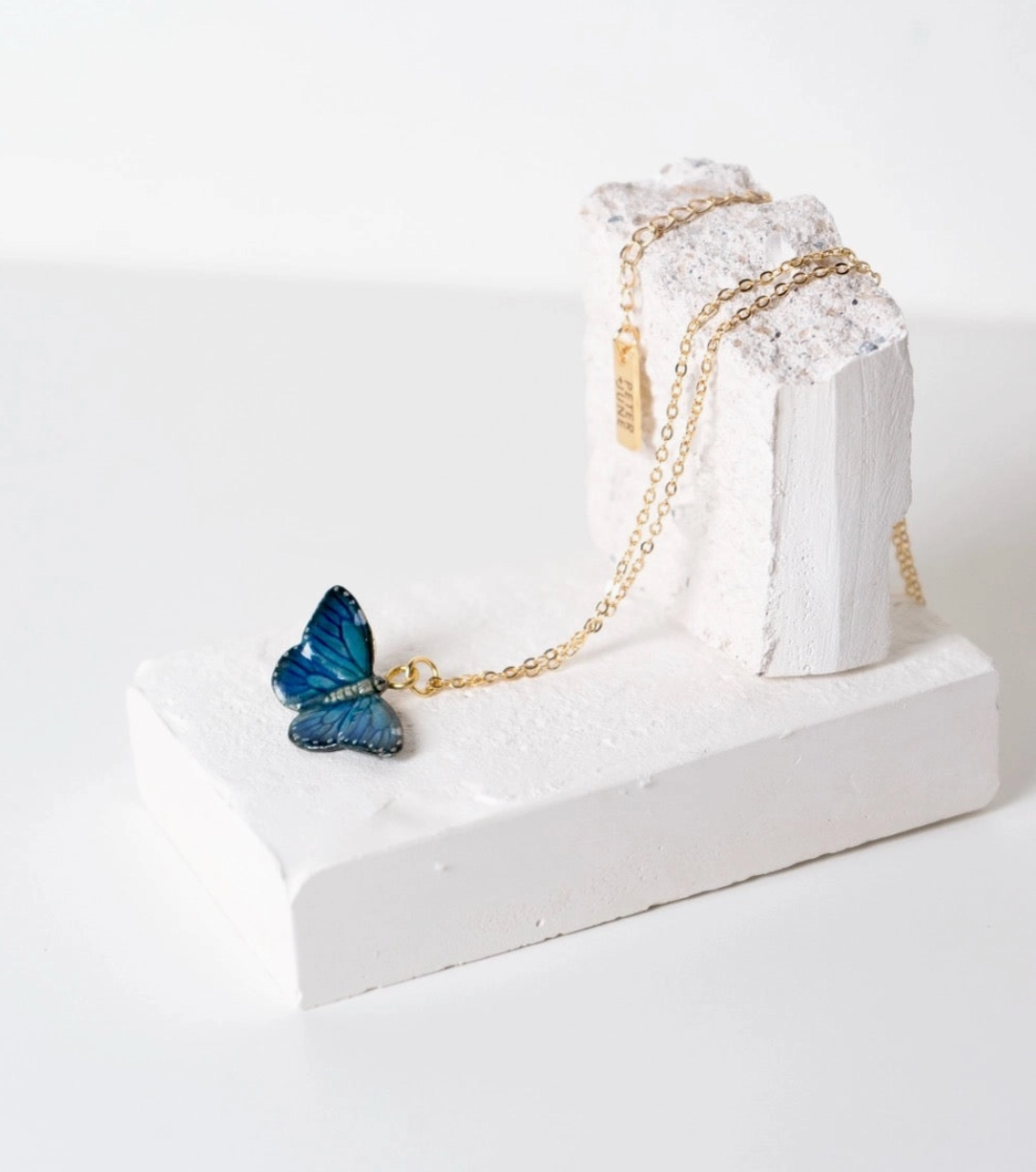 Tiny Flutter Necklace
