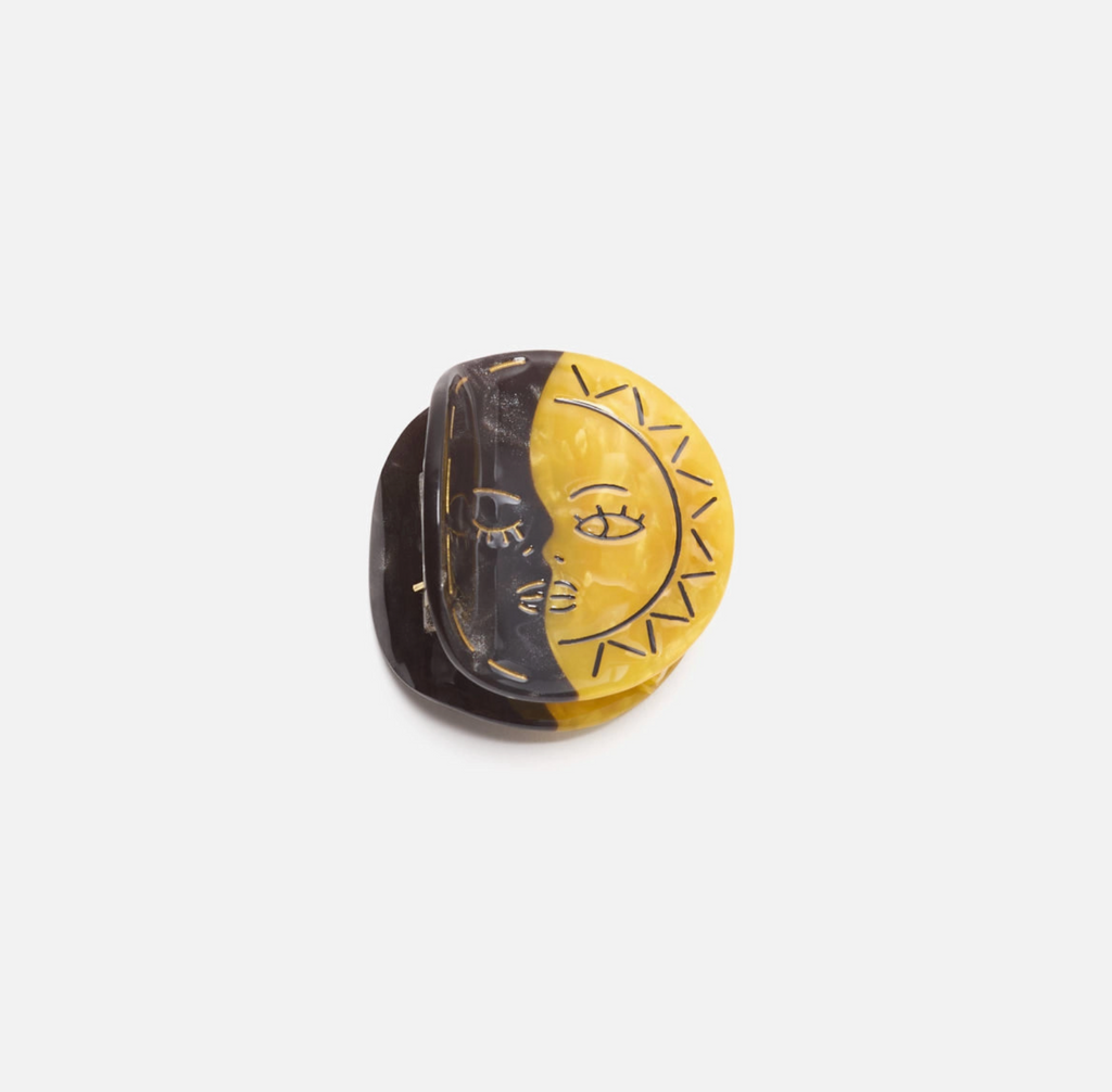 Eclipse Face Claw Clip