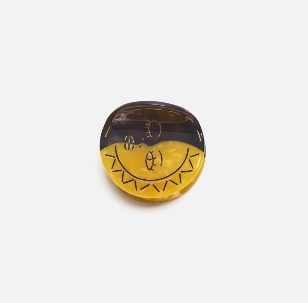 Eclipse Face Claw Clip