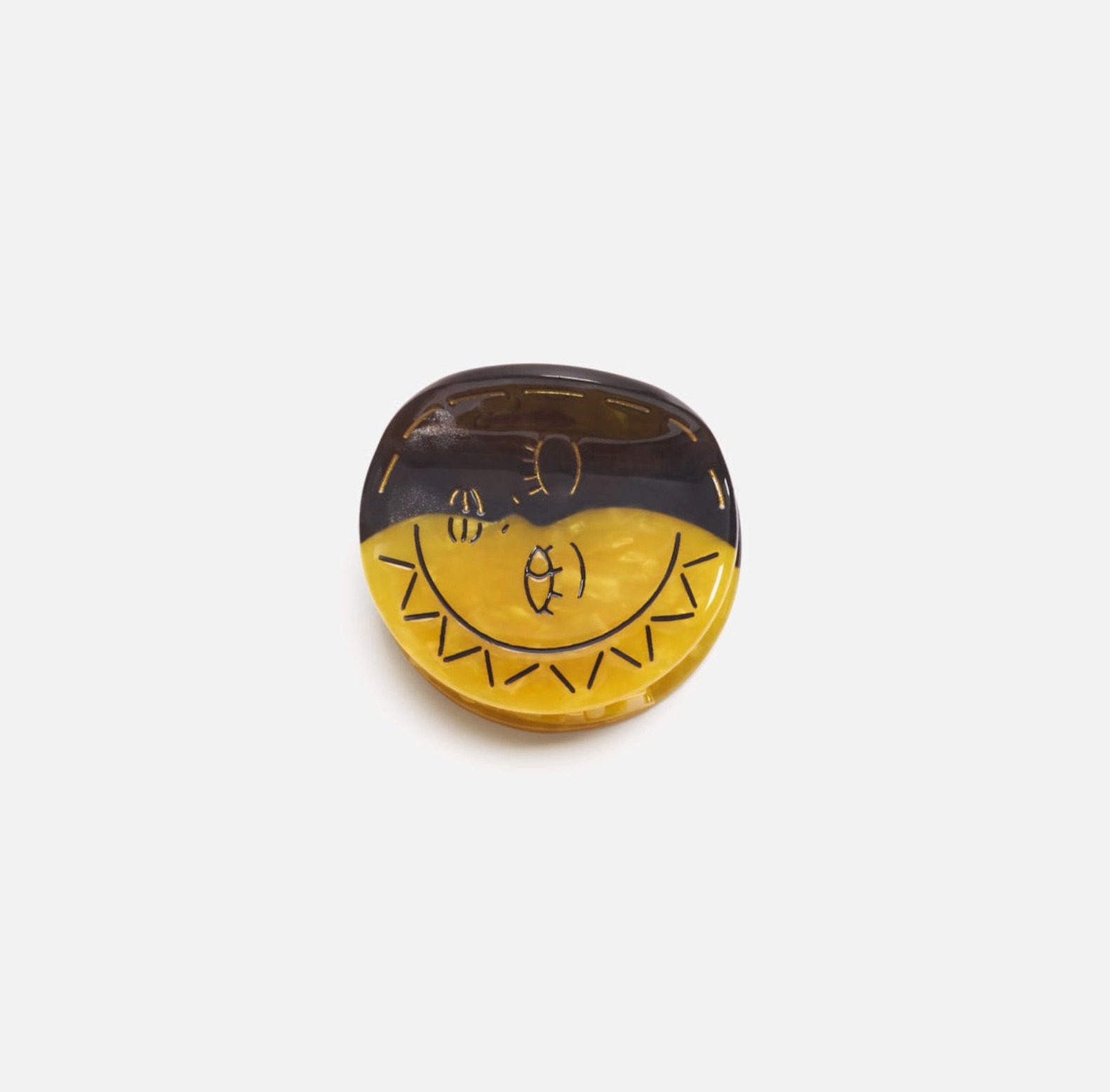 Eclipse Face Claw Clip