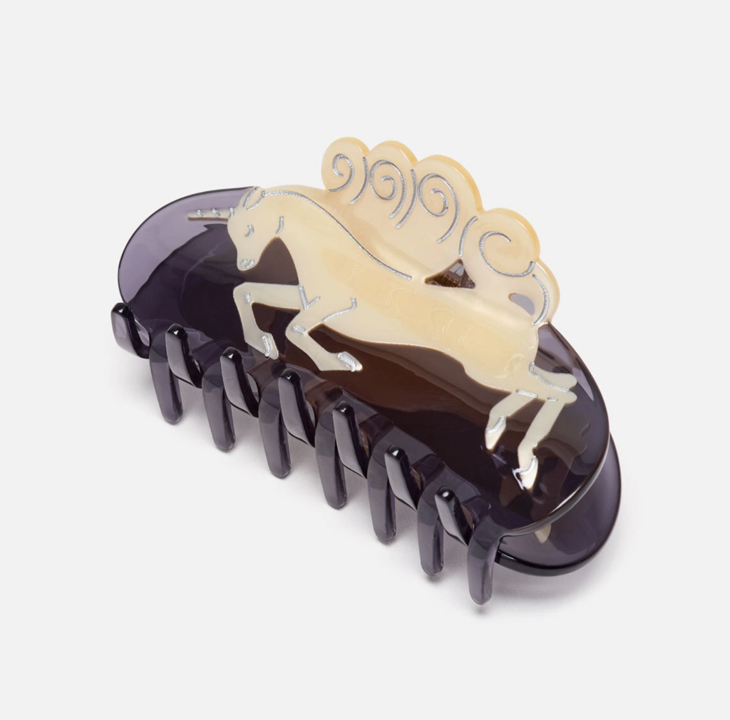 Unicorn Hair Claw Clip