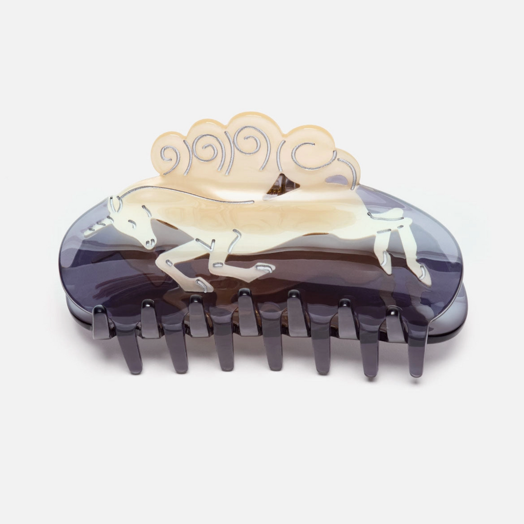 Unicorn Hair Claw Clip