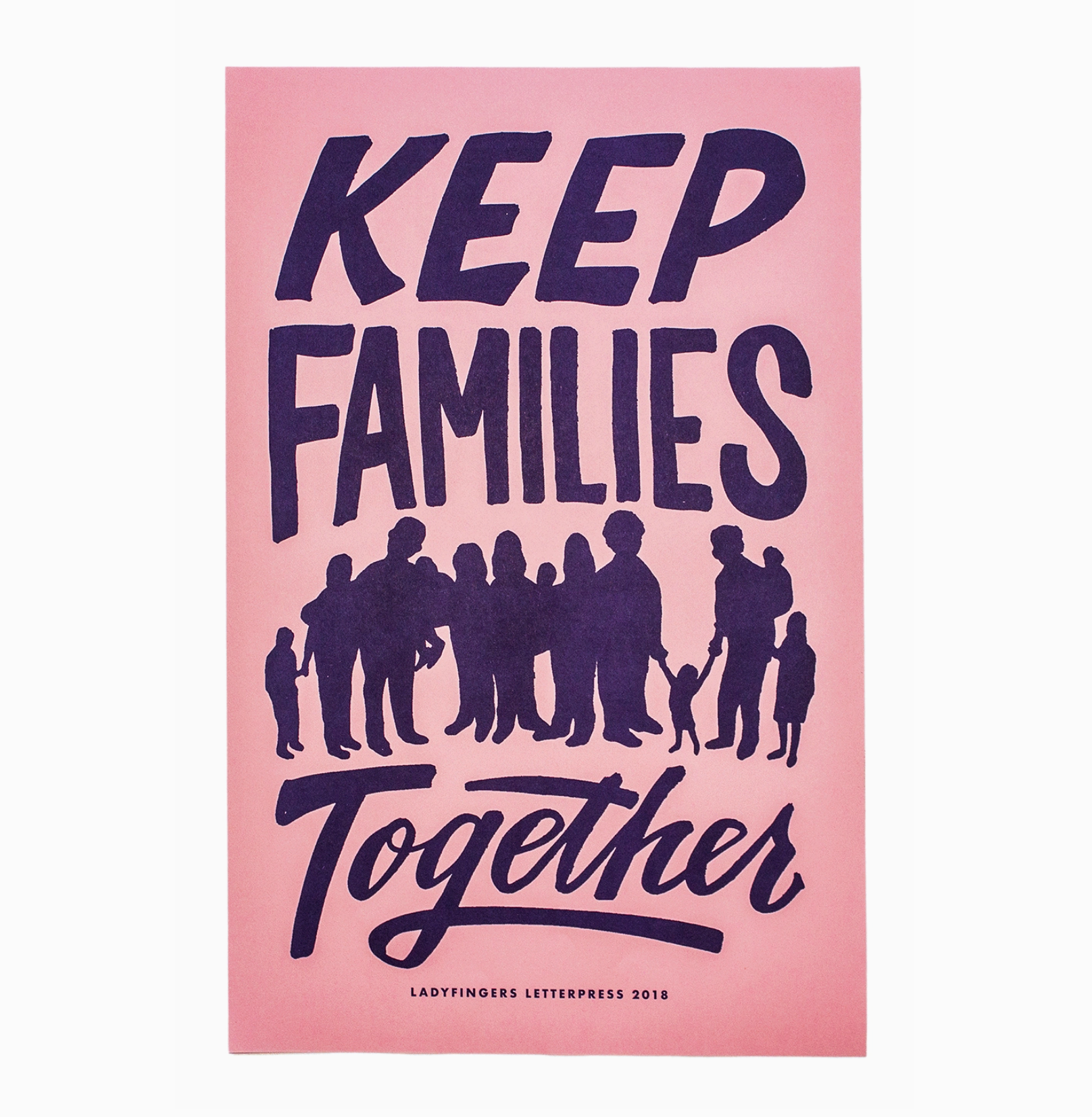 Keep Families Together Protest Poster