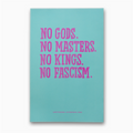 No Gods No Masters Protest Poster