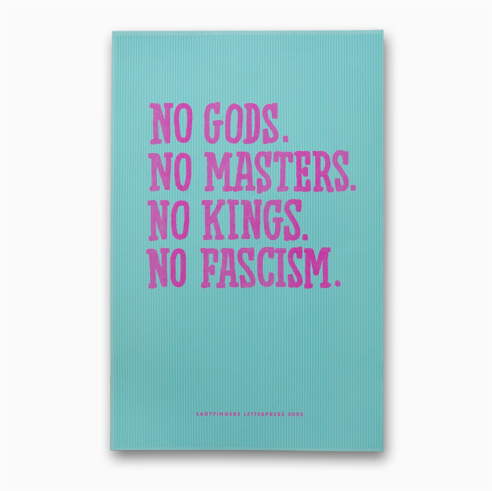 No Gods No Masters Protest Poster