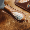 Leather Pan Holder