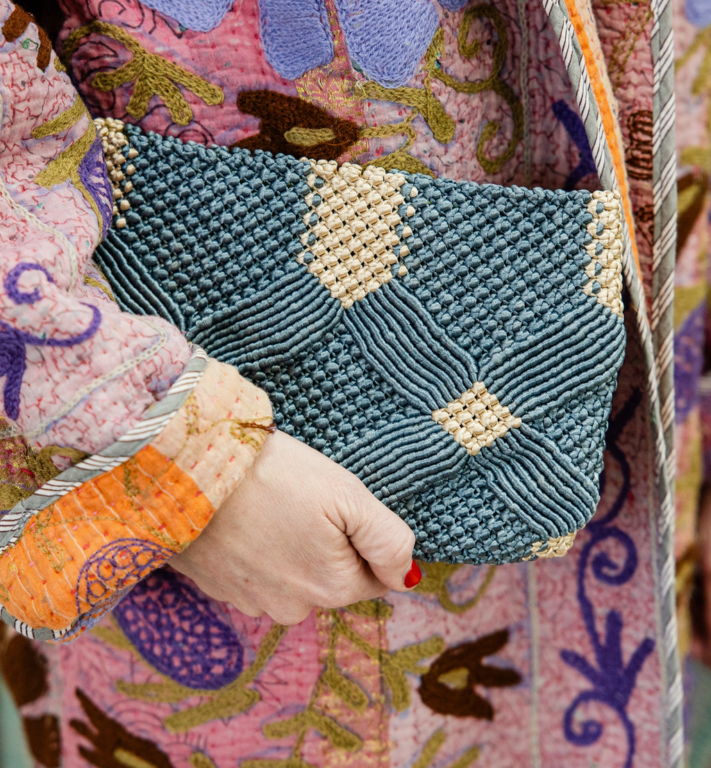 Handmade Macramé Clutch